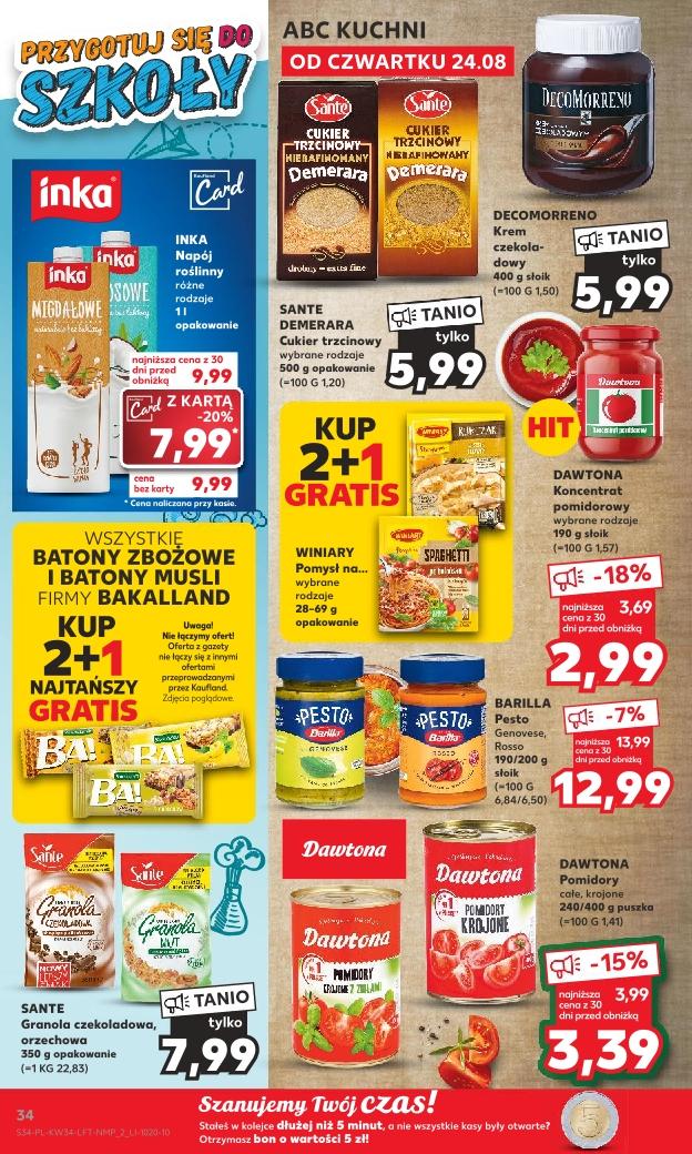 Gazetka promocyjna Kaufland do 30/08/2023 str.34