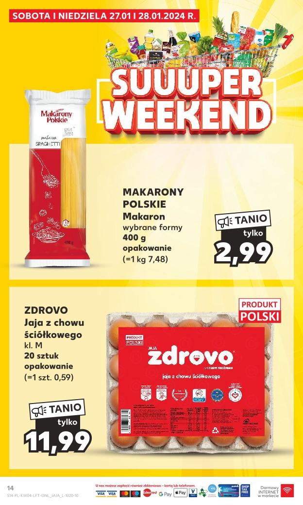 Gazetka promocyjna Kaufland do 31/01/2024 str.14