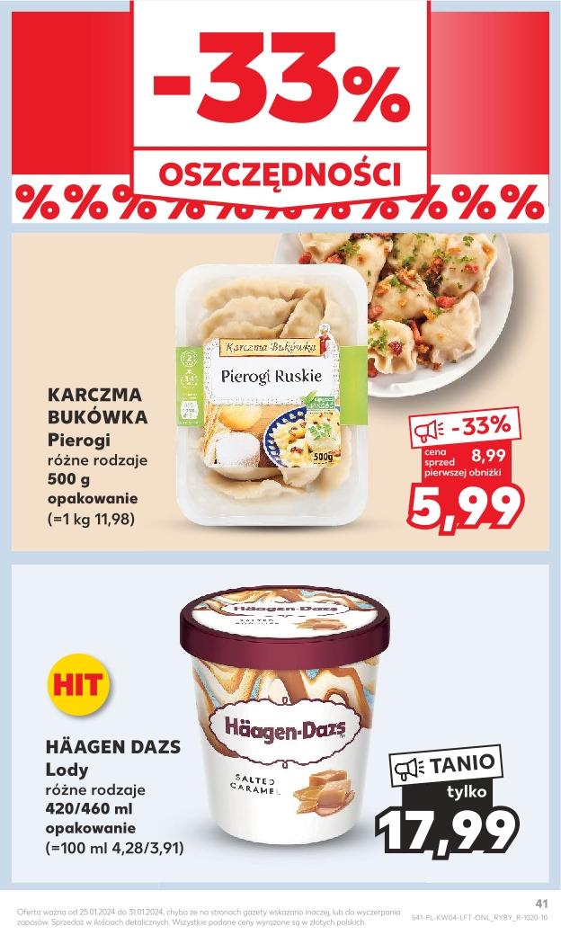 Gazetka promocyjna Kaufland do 31/01/2024 str.41