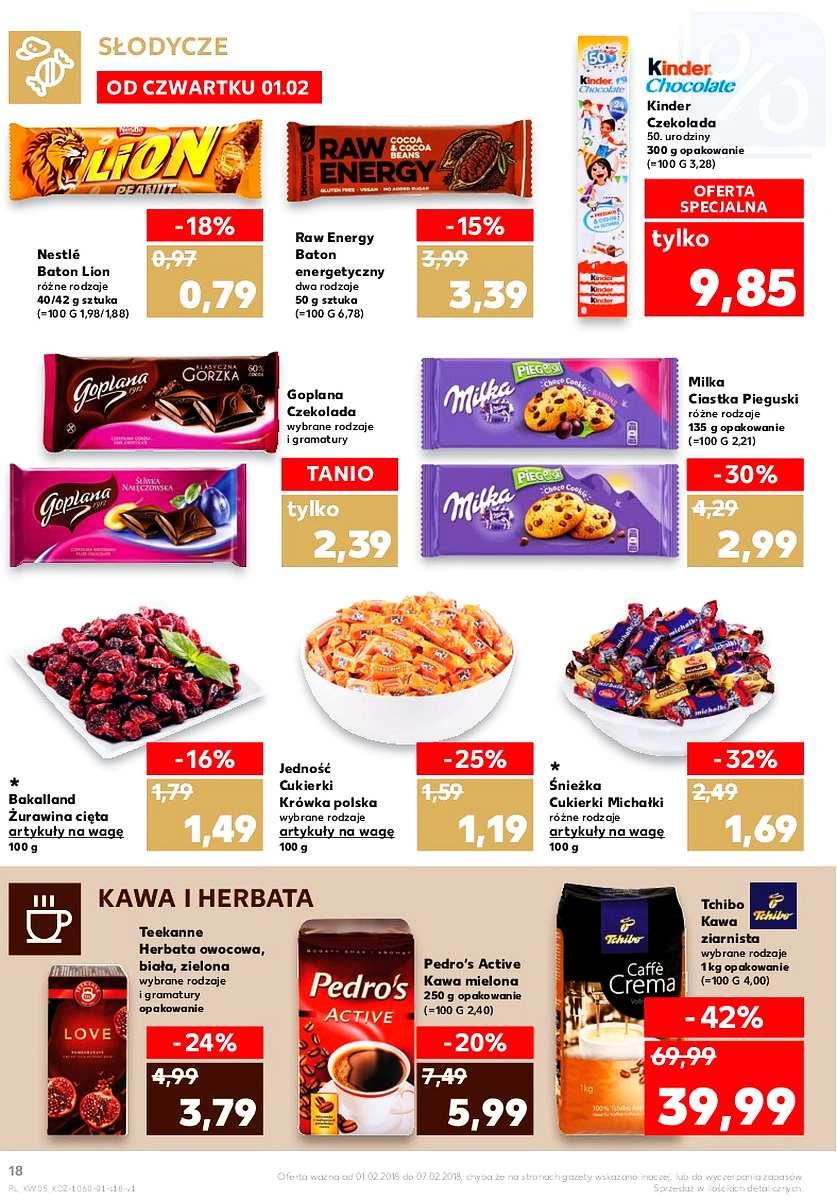 Gazetka promocyjna Kaufland do 07/02/2018 str.18