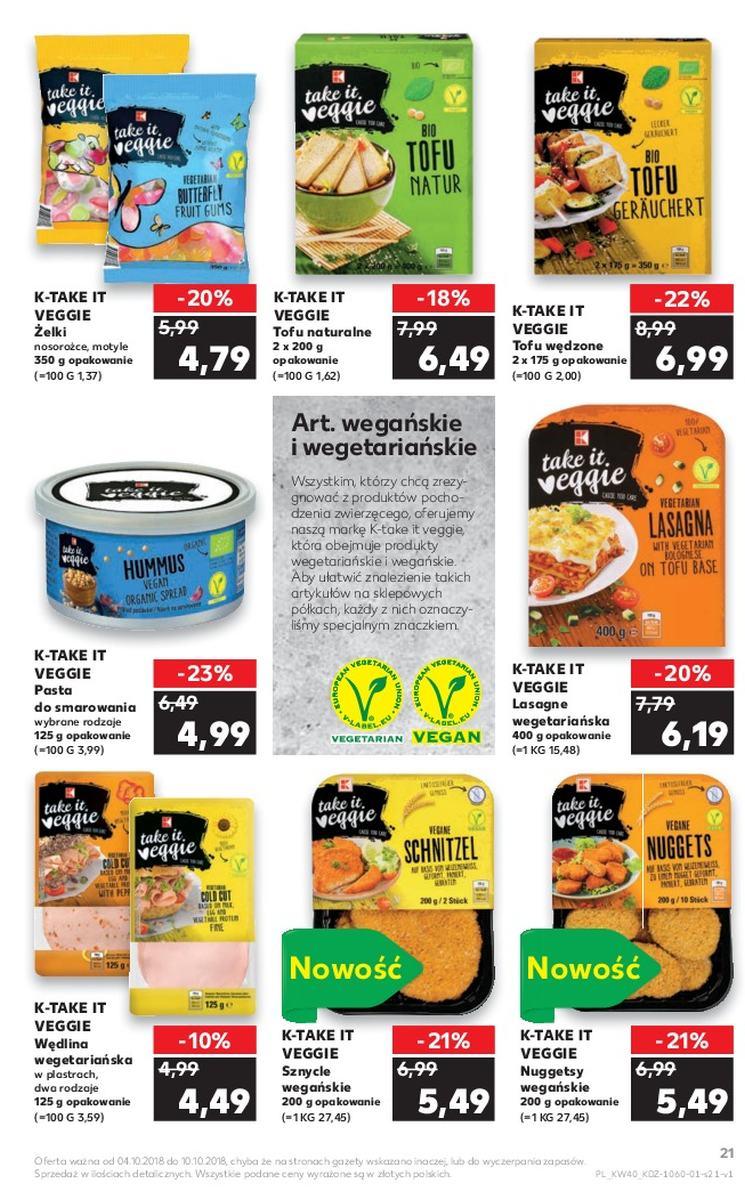 Gazetka promocyjna Kaufland do 10/10/2018 str.21