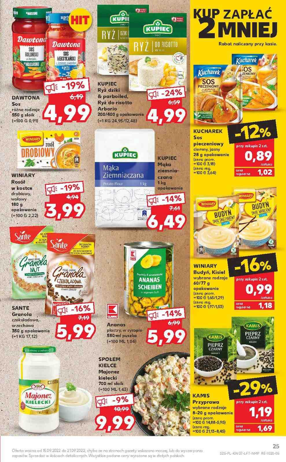 Gazetka promocyjna Kaufland do 21/09/2022 str.25