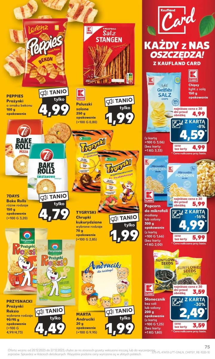 Gazetka promocyjna Kaufland do 27/12/2023 str.75