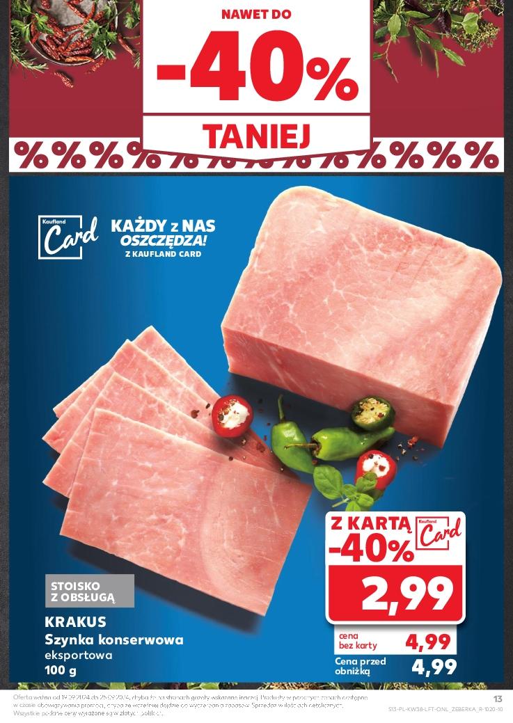 Gazetka promocyjna Kaufland do 25/09/2024 str.13