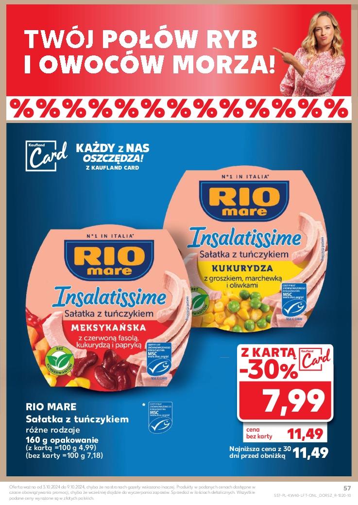 Gazetka promocyjna Kaufland do 09/10/2024 str.57