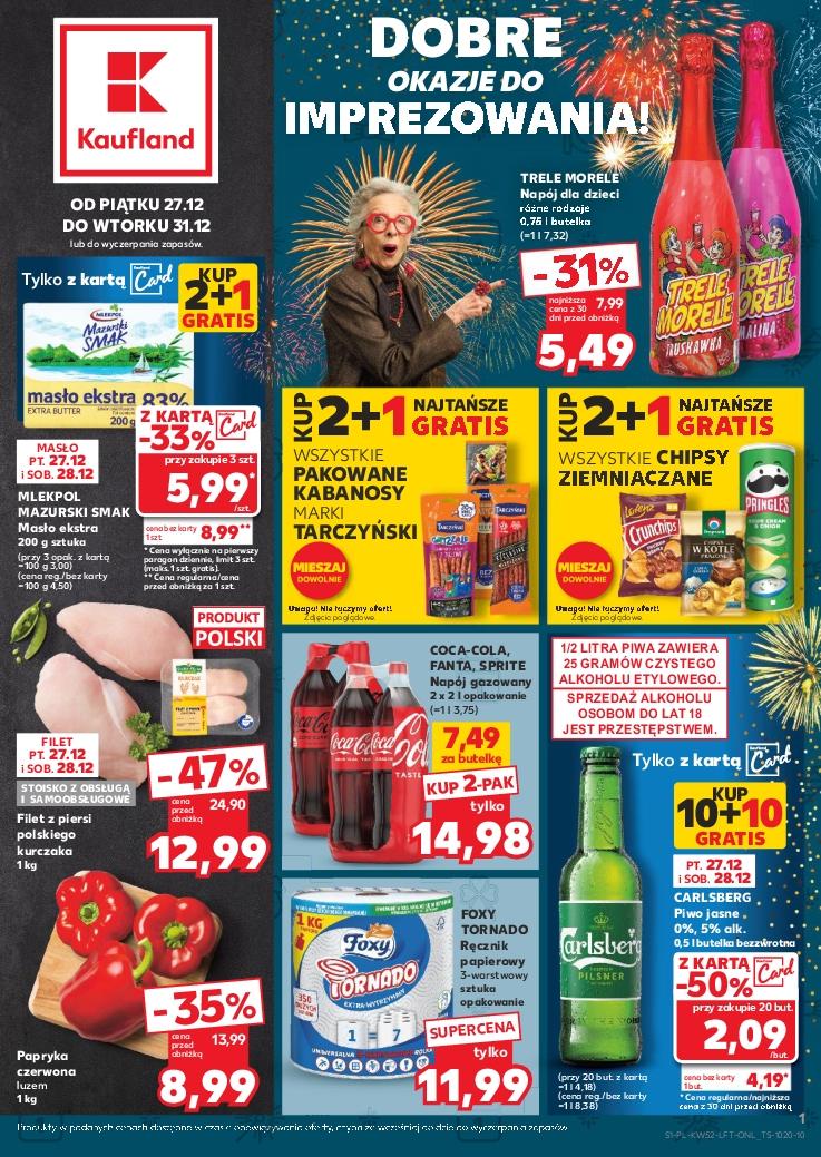 Gazetka promocyjna Kaufland do 31/12/2024 str.1