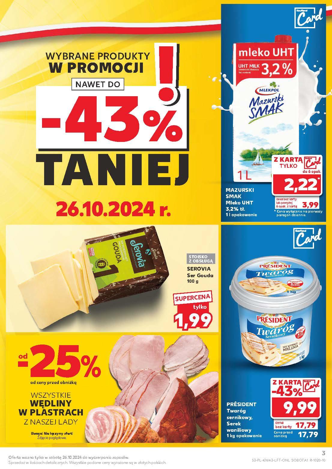 Gazetka promocyjna Kaufland do 29/10/2024 str.3