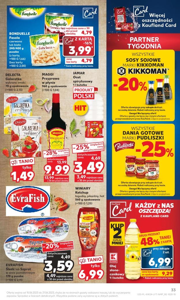 Gazetka promocyjna Kaufland do 21/06/2023 str.33