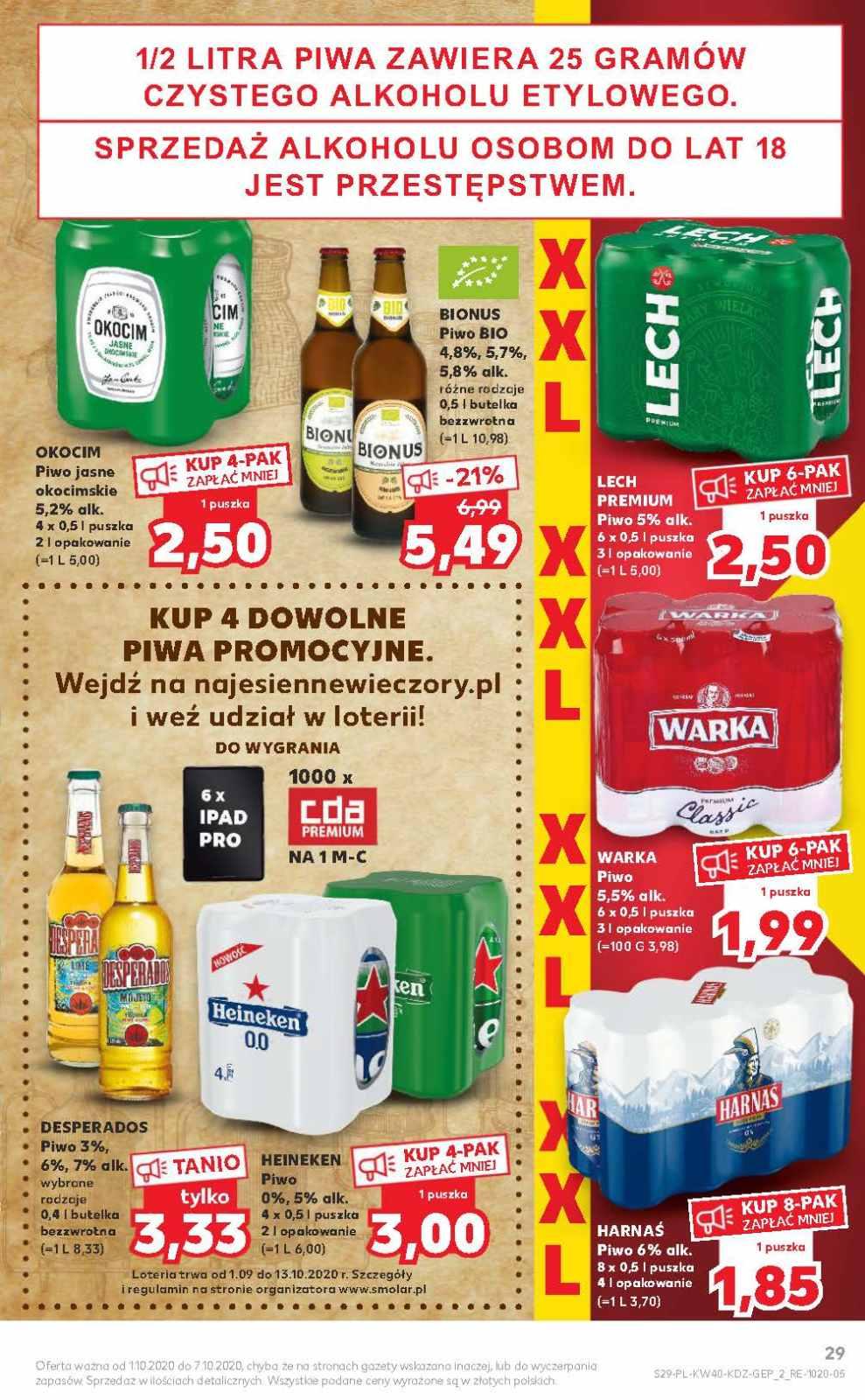 Gazetka promocyjna Kaufland do 07/10/2020 str.29