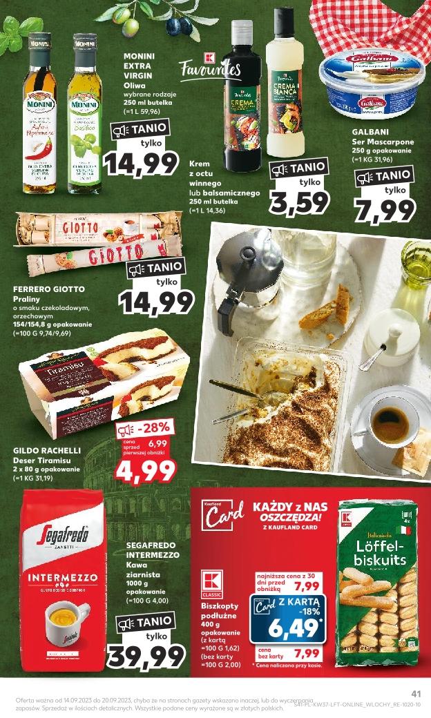 Gazetka promocyjna Kaufland do 20/09/2023 str.41