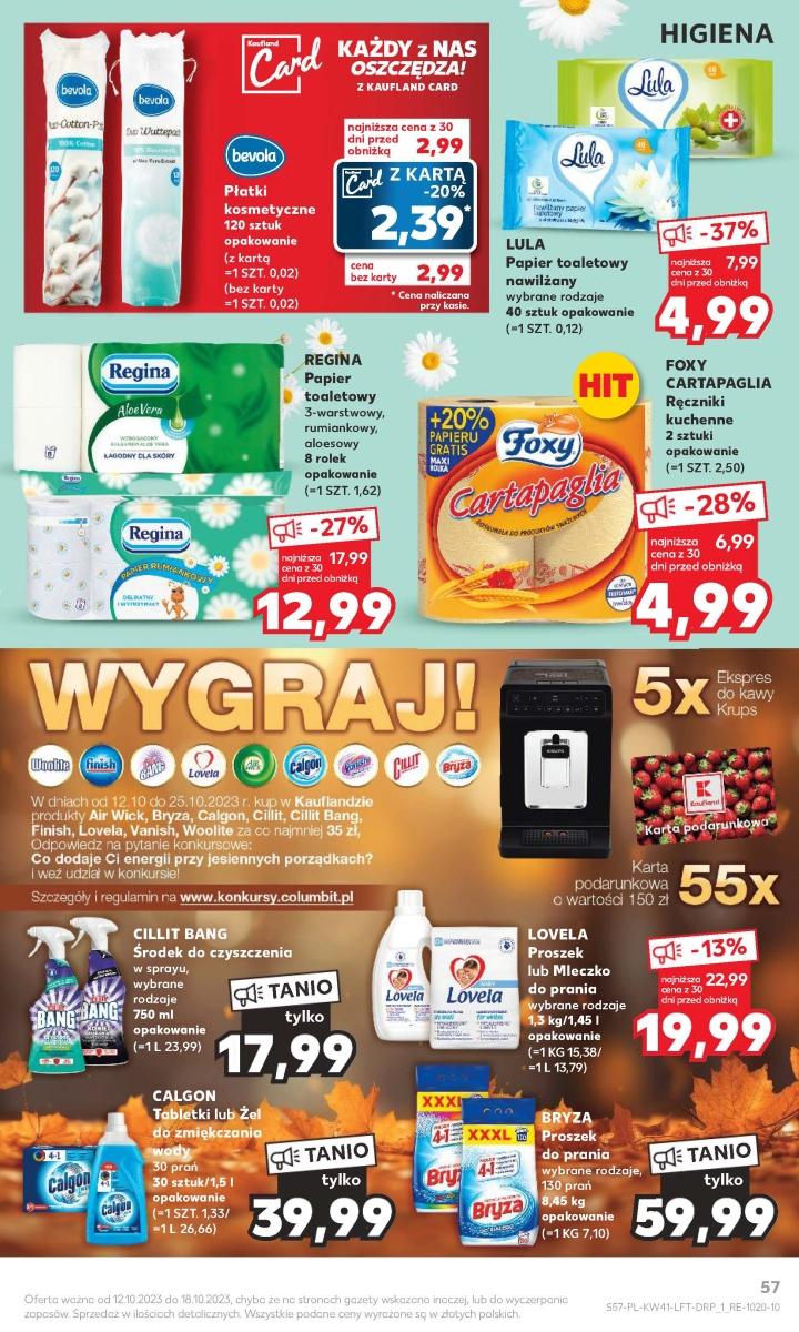 Gazetka promocyjna Kaufland do 18/10/2023 str.57