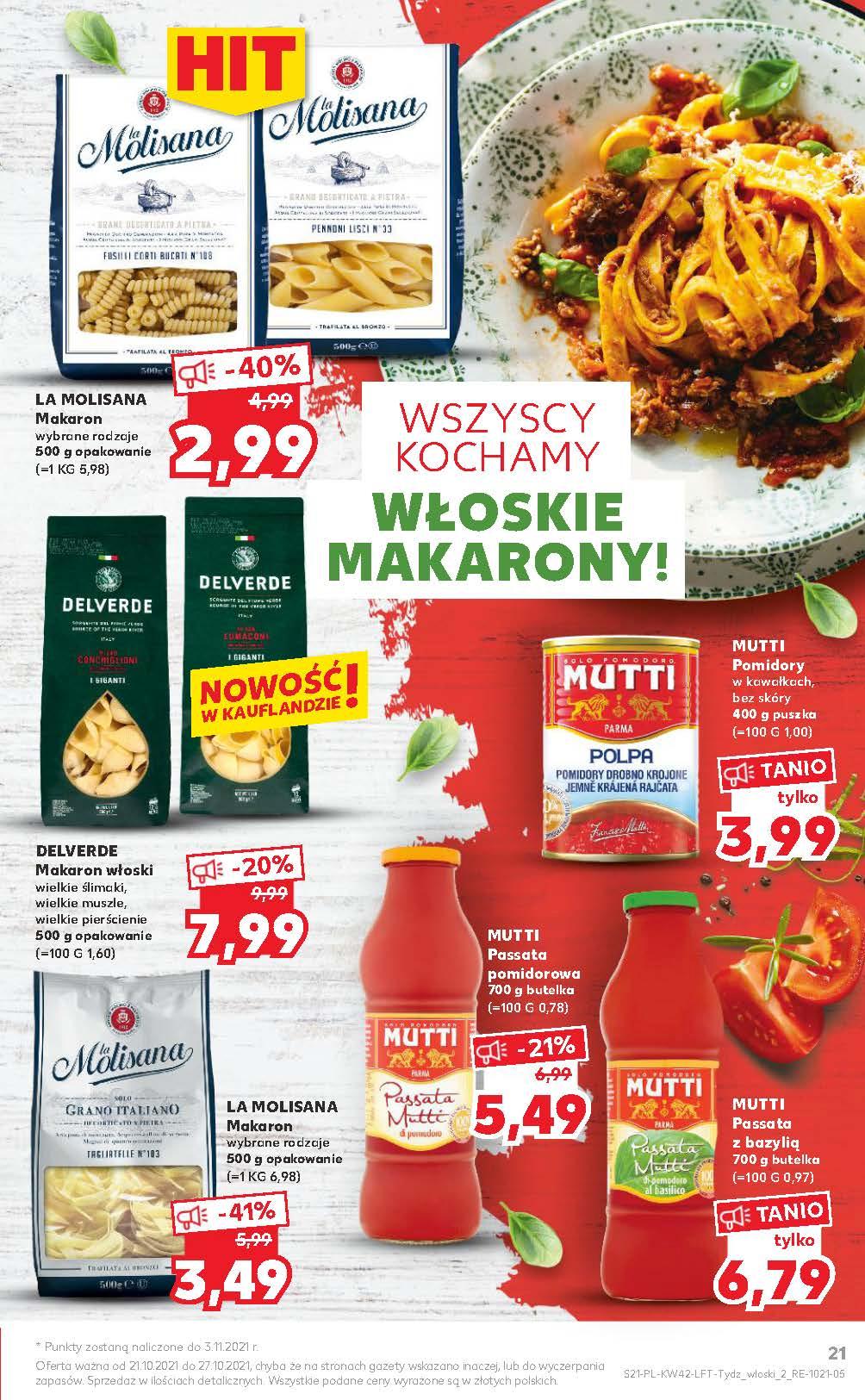 Gazetka promocyjna Kaufland do 27/10/2021 str.21