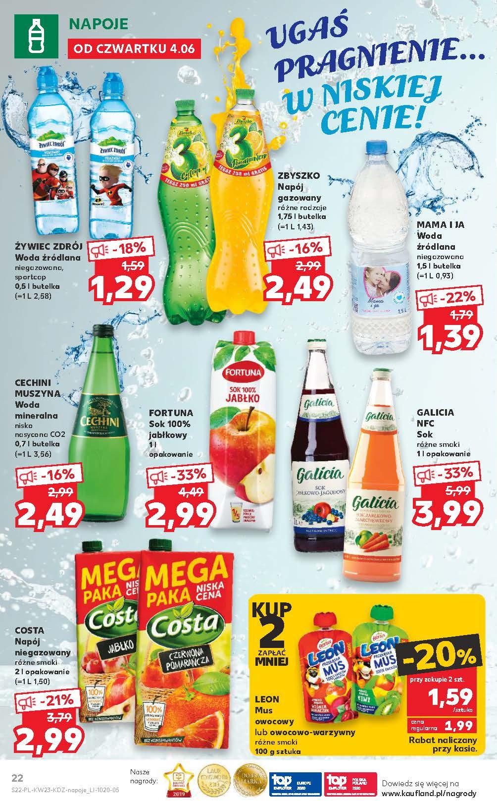 Gazetka promocyjna Kaufland do 10/06/2020 str.22