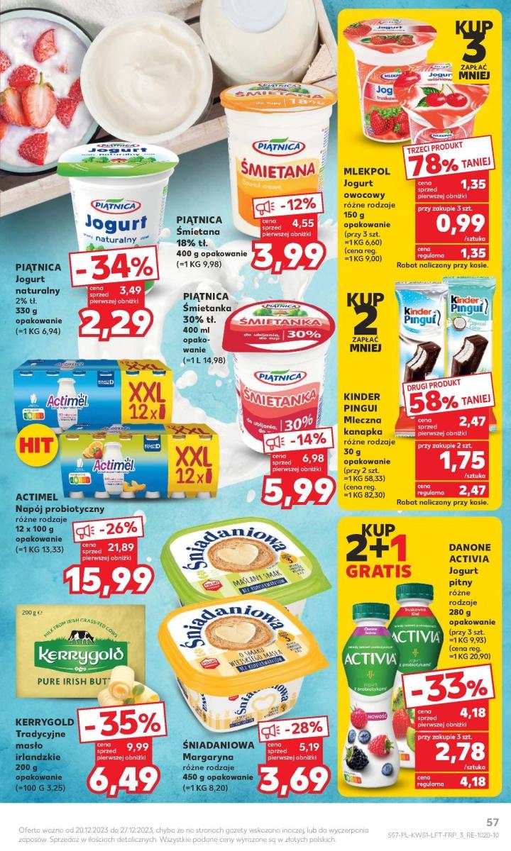 Gazetka promocyjna Kaufland do 27/12/2023 str.57