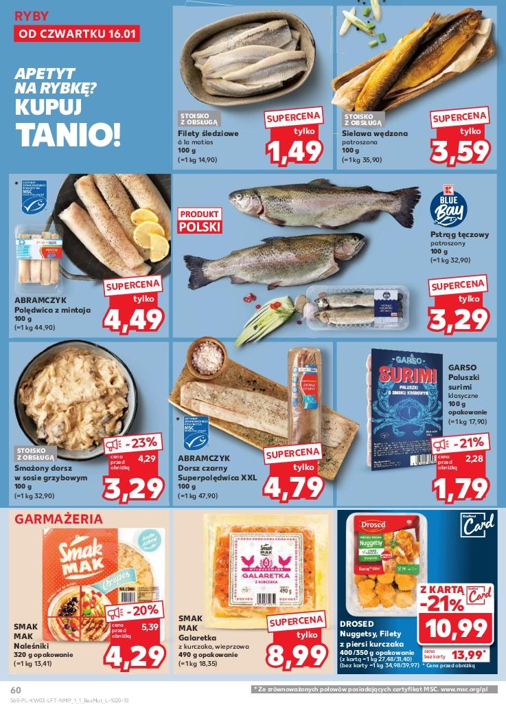 Gazetka promocyjna Kaufland do 22/01/2025 str.60