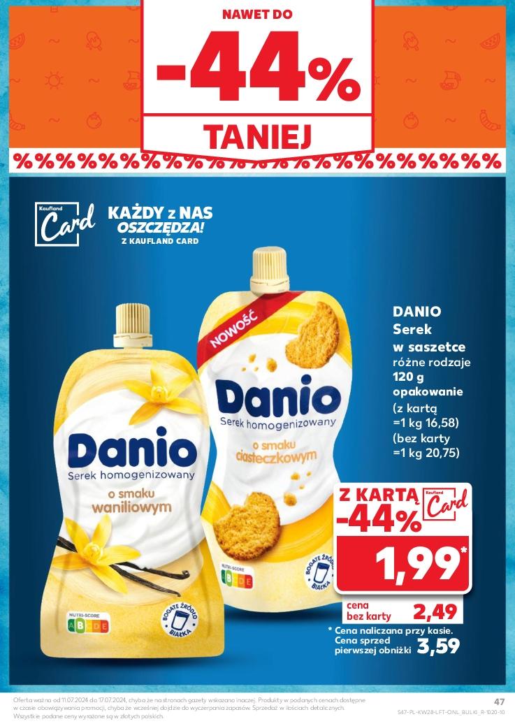 Gazetka promocyjna Kaufland do 17/07/2024 str.47