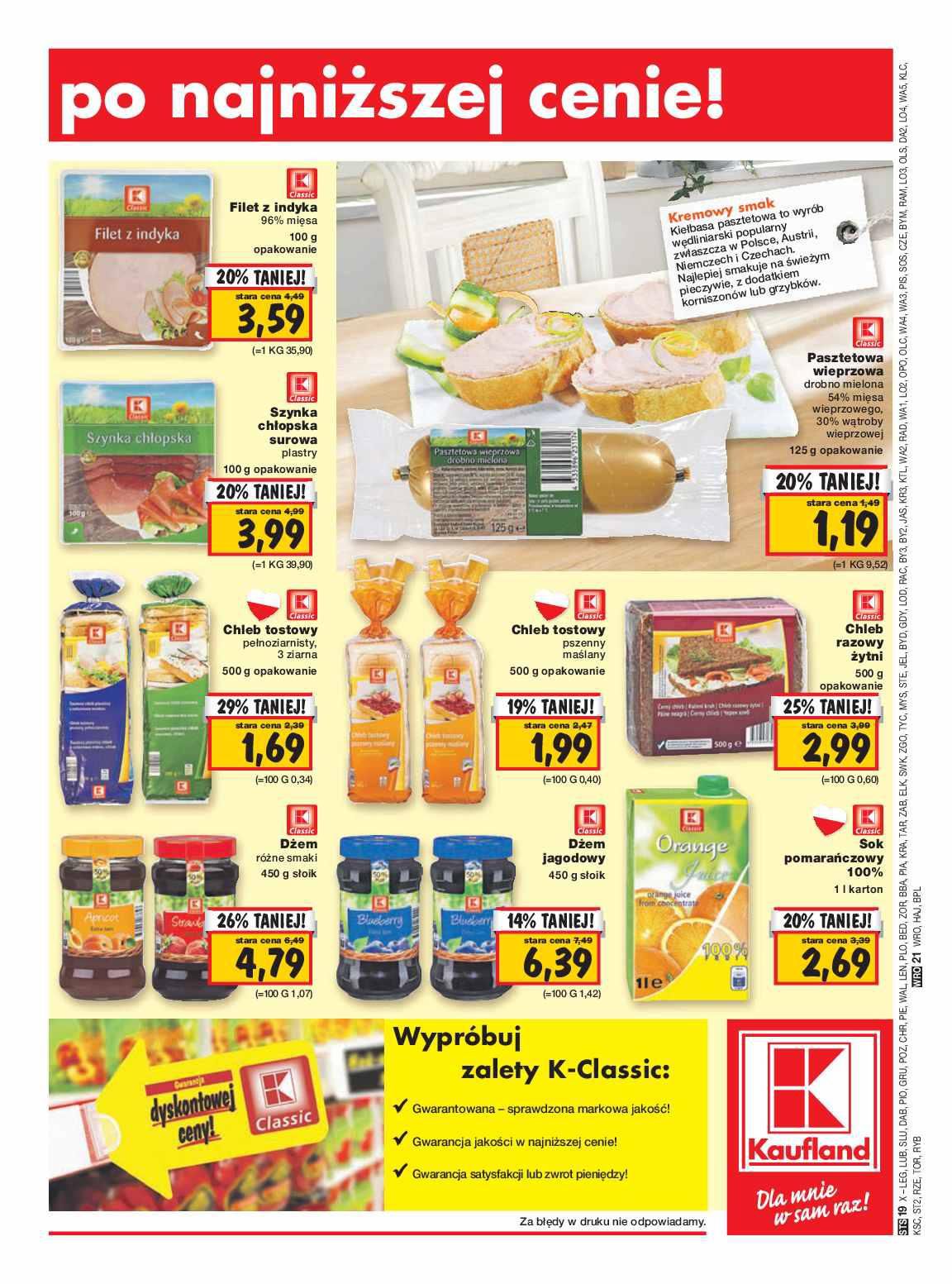 Gazetka promocyjna Kaufland do 05/01/2016 str.19