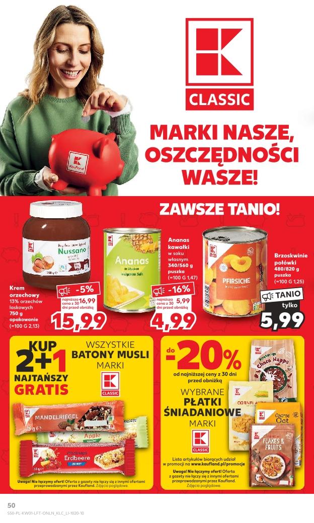 Gazetka promocyjna Kaufland do 10/01/2024 str.50