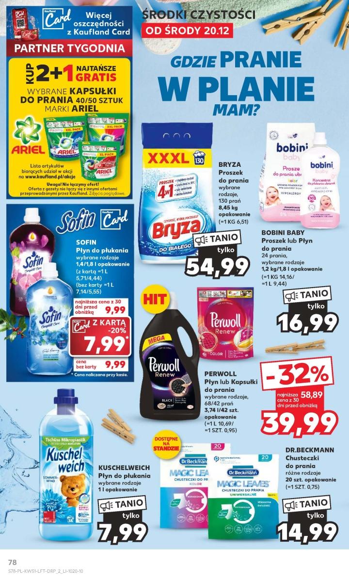 Gazetka promocyjna Kaufland do 27/12/2023 str.78