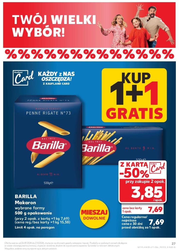 Gazetka promocyjna Kaufland do 02/10/2024 str.27