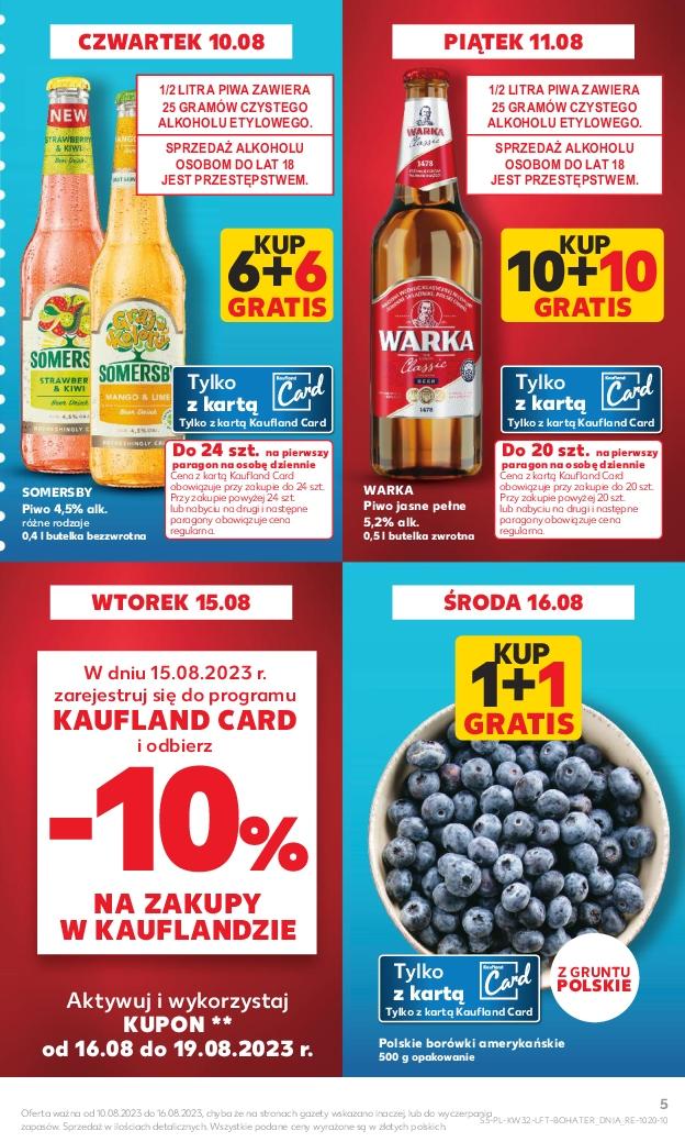 Gazetka promocyjna Kaufland do 16/08/2023 str.5