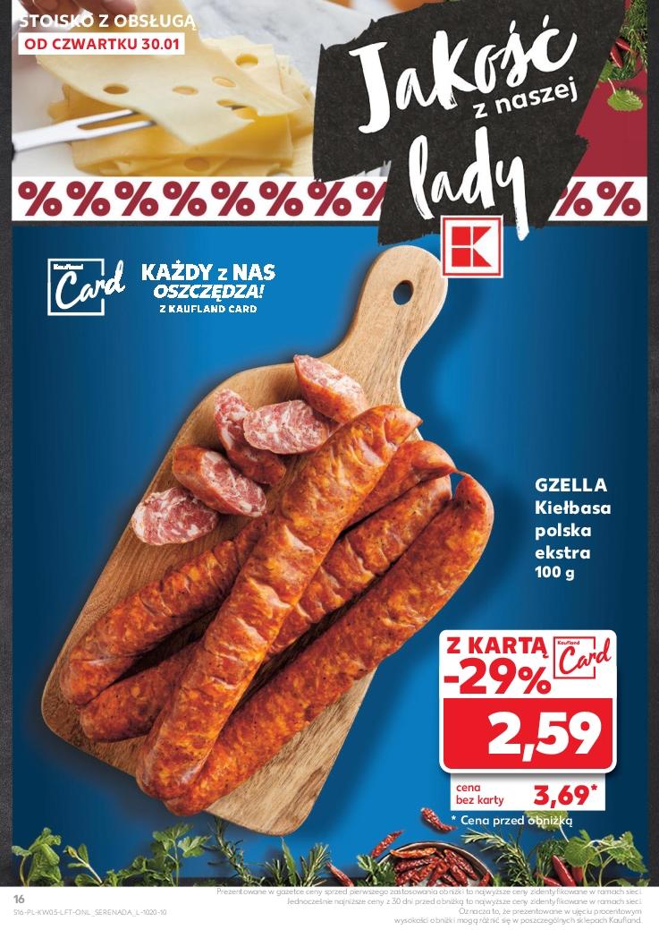 Gazetka promocyjna Kaufland do 05/02/2025 str.16