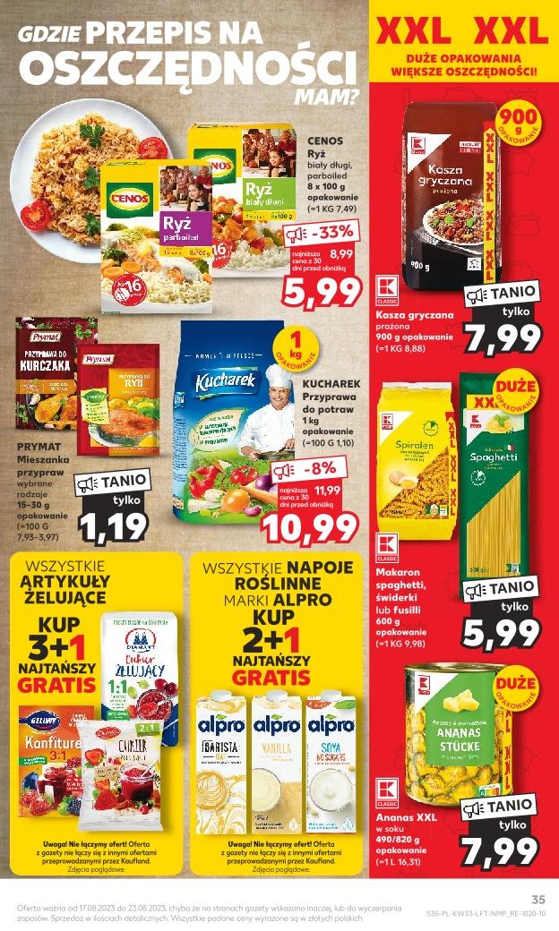 Gazetka promocyjna Kaufland do 23/08/2023 str.35