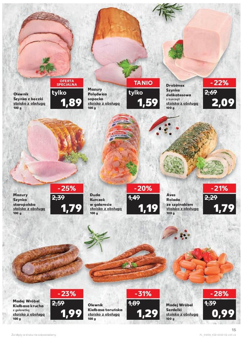 Gazetka promocyjna Kaufland do 28/02/2018 str.15