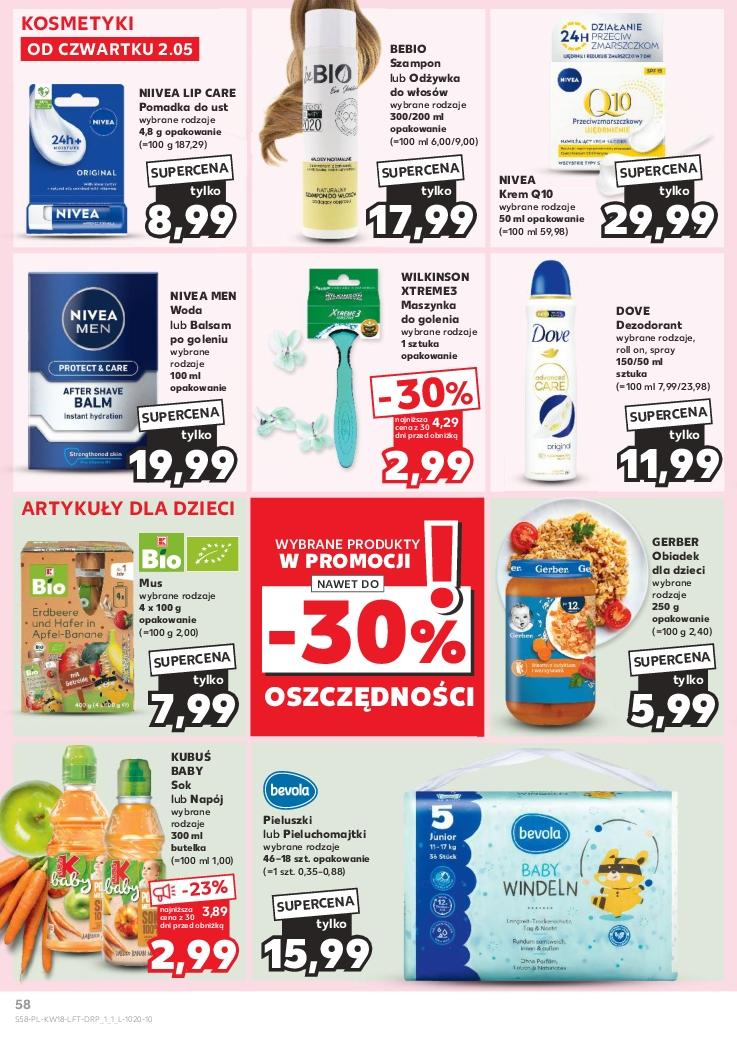 Gazetka promocyjna Kaufland do 08/05/2024 str.58