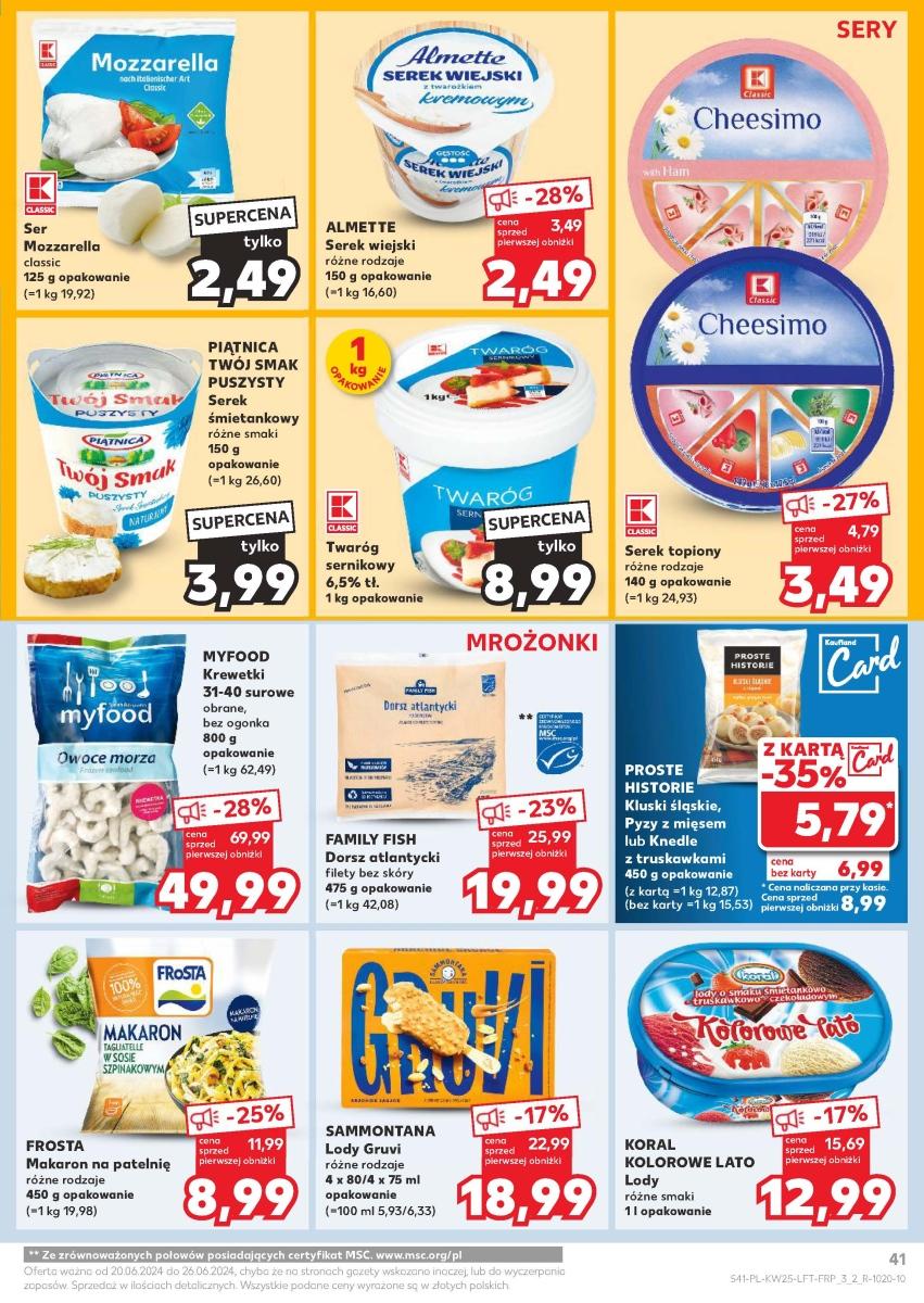 Gazetka promocyjna Kaufland do 26/06/2024 str.41