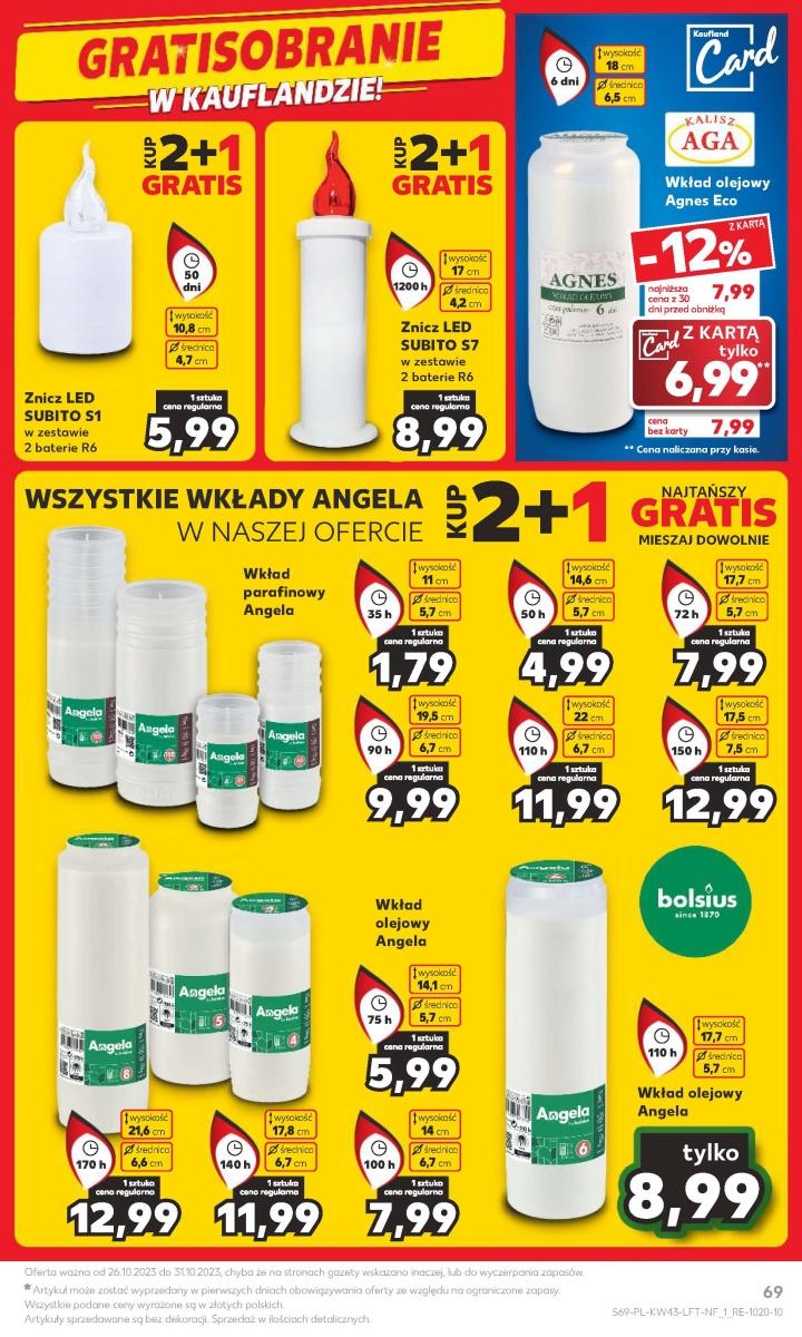 Gazetka promocyjna Kaufland do 31/10/2023 str.69