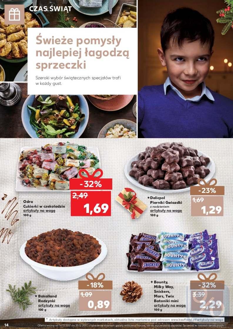 Gazetka promocyjna Kaufland do 20/12/2017 str.14