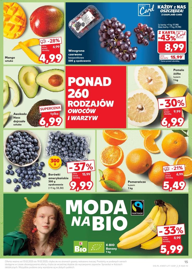 Gazetka promocyjna Kaufland do 19/02/2025 str.15