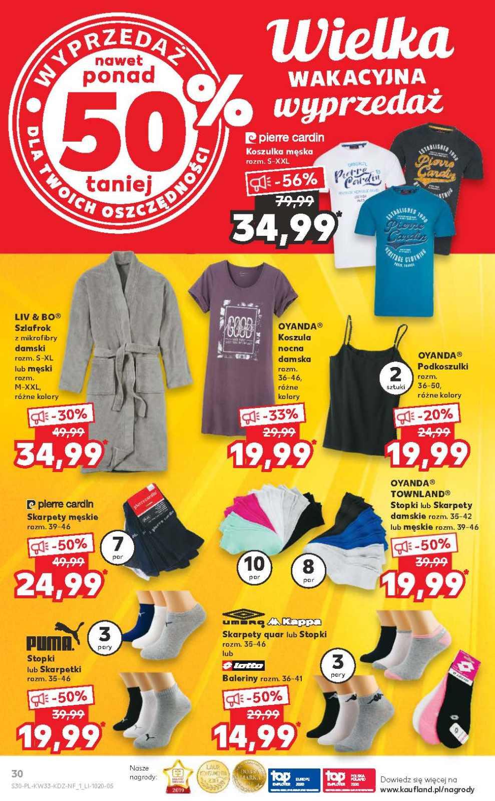 Gazetka promocyjna Kaufland do 19/08/2020 str.30