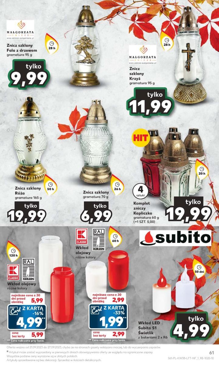 Gazetka promocyjna Kaufland do 27/09/2023 str.61