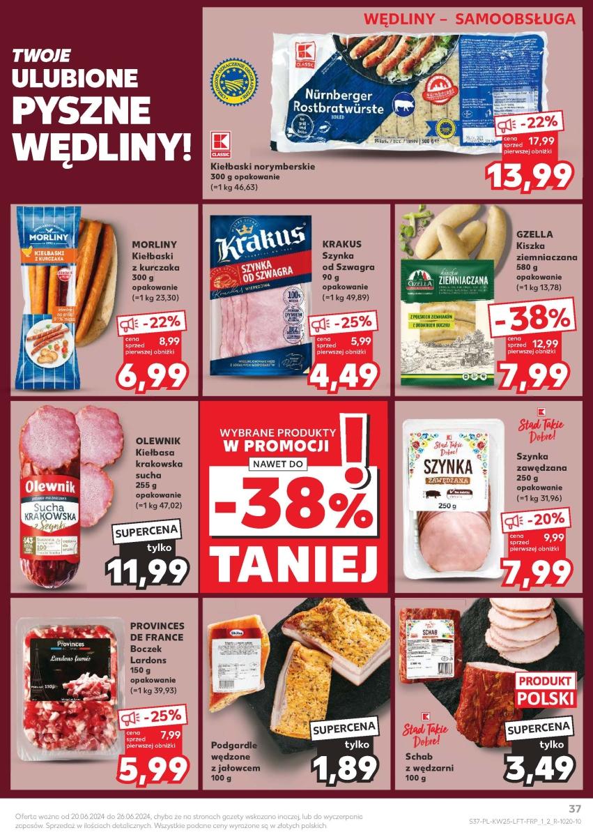 Gazetka promocyjna Kaufland do 26/06/2024 str.37