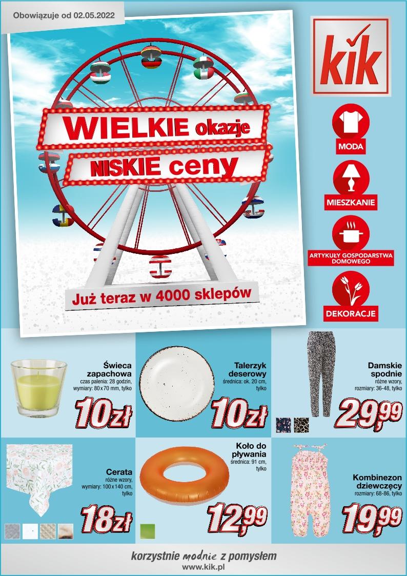 Gazetka promocyjna KiK do 08/05/2022 str.1
