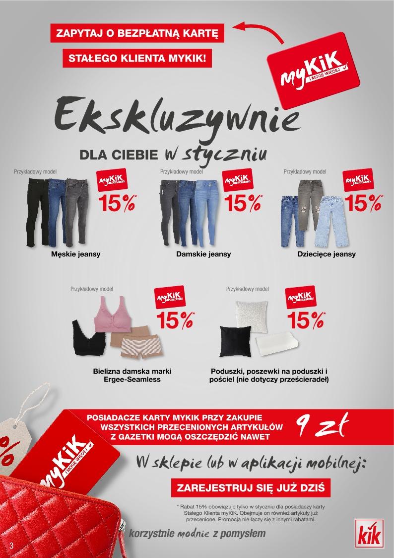 Gazetka promocyjna KiK do 14/01/2024 str.3