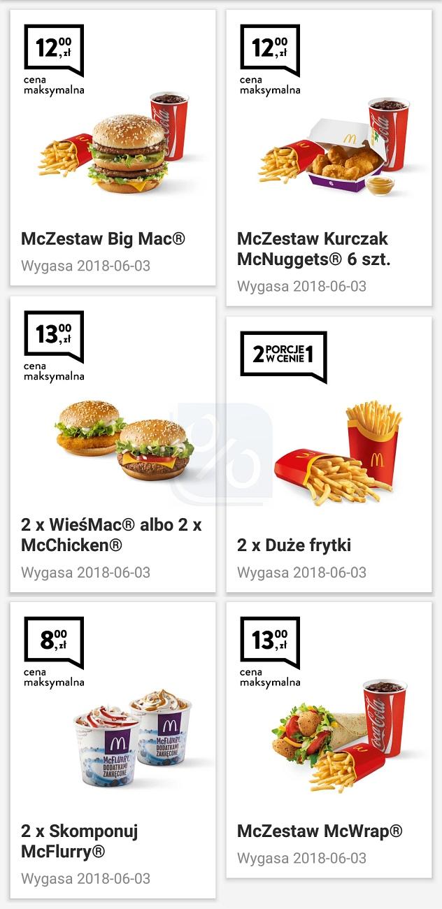 Gazetka promocyjna McDonalds do 03/06/2018 str.0