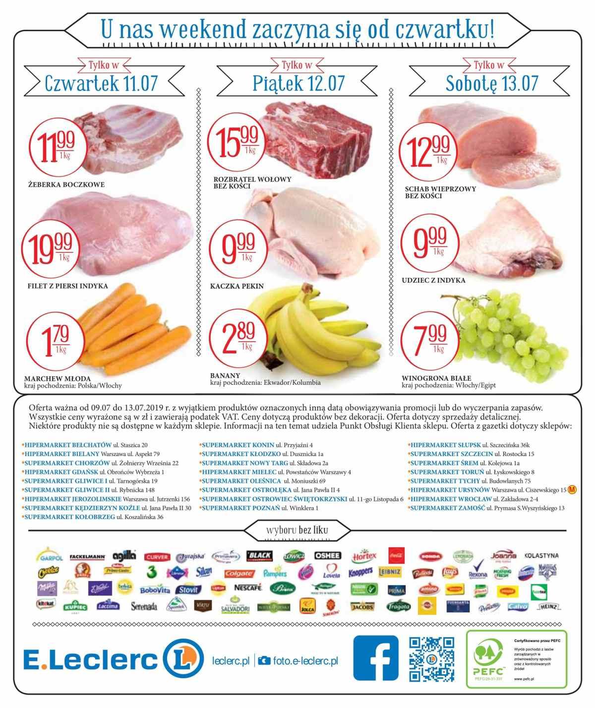 Gazetka promocyjna E-Leclerc do 13/07/2019 str.12