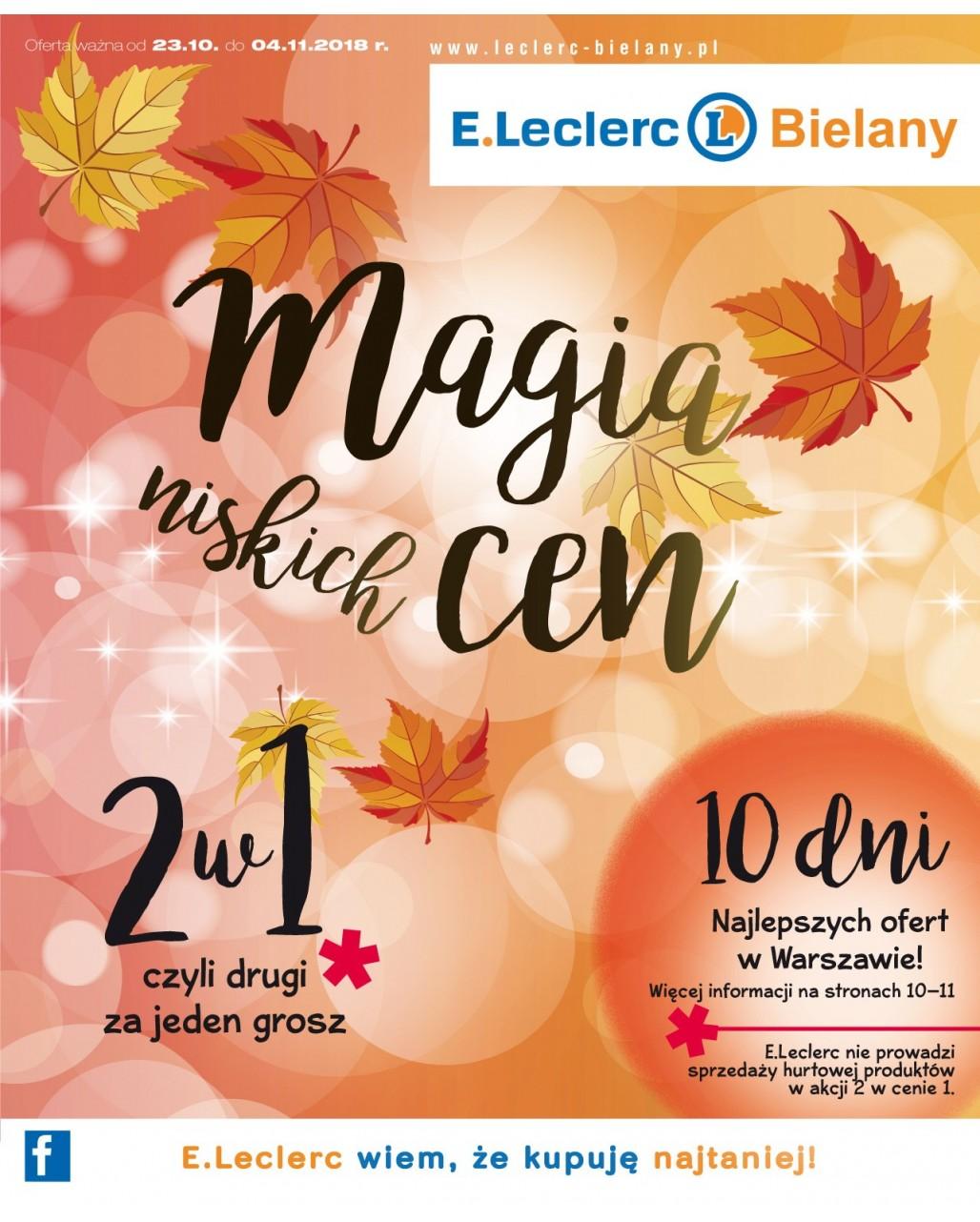 Gazetka promocyjna E-Leclerc do 04/11/2018 str.0