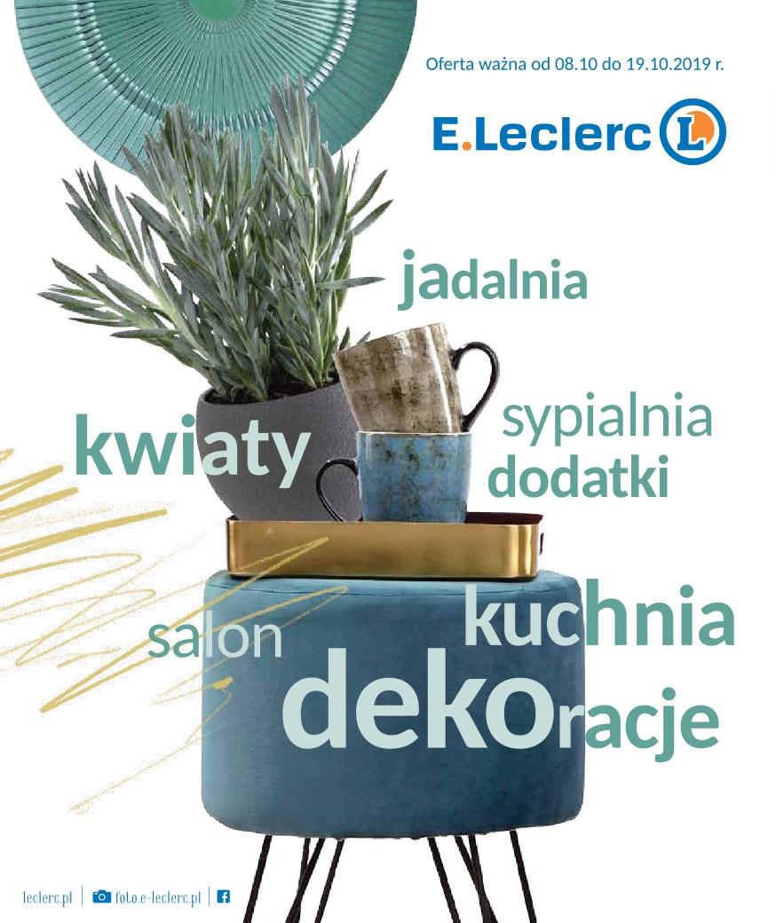 Gazetka promocyjna E-Leclerc do 19/10/2019 str.1