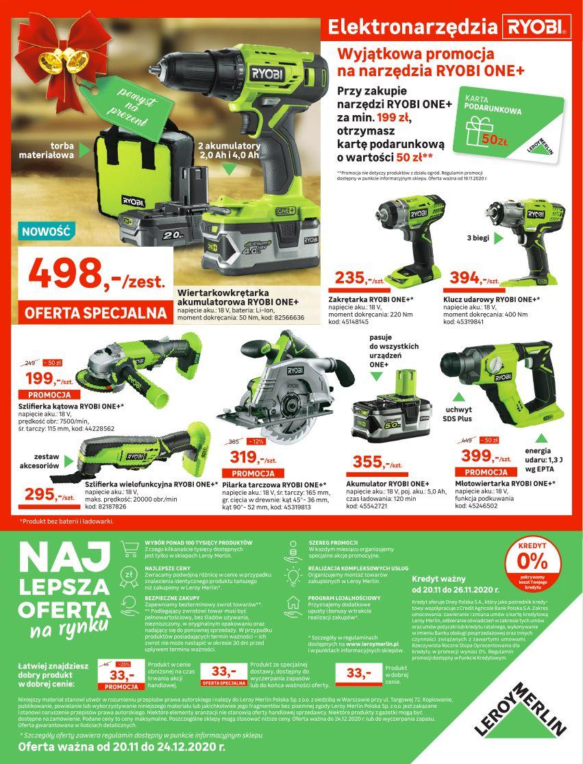 Gazetka promocyjna Leroy Merlin do 24/12/2020 str.28