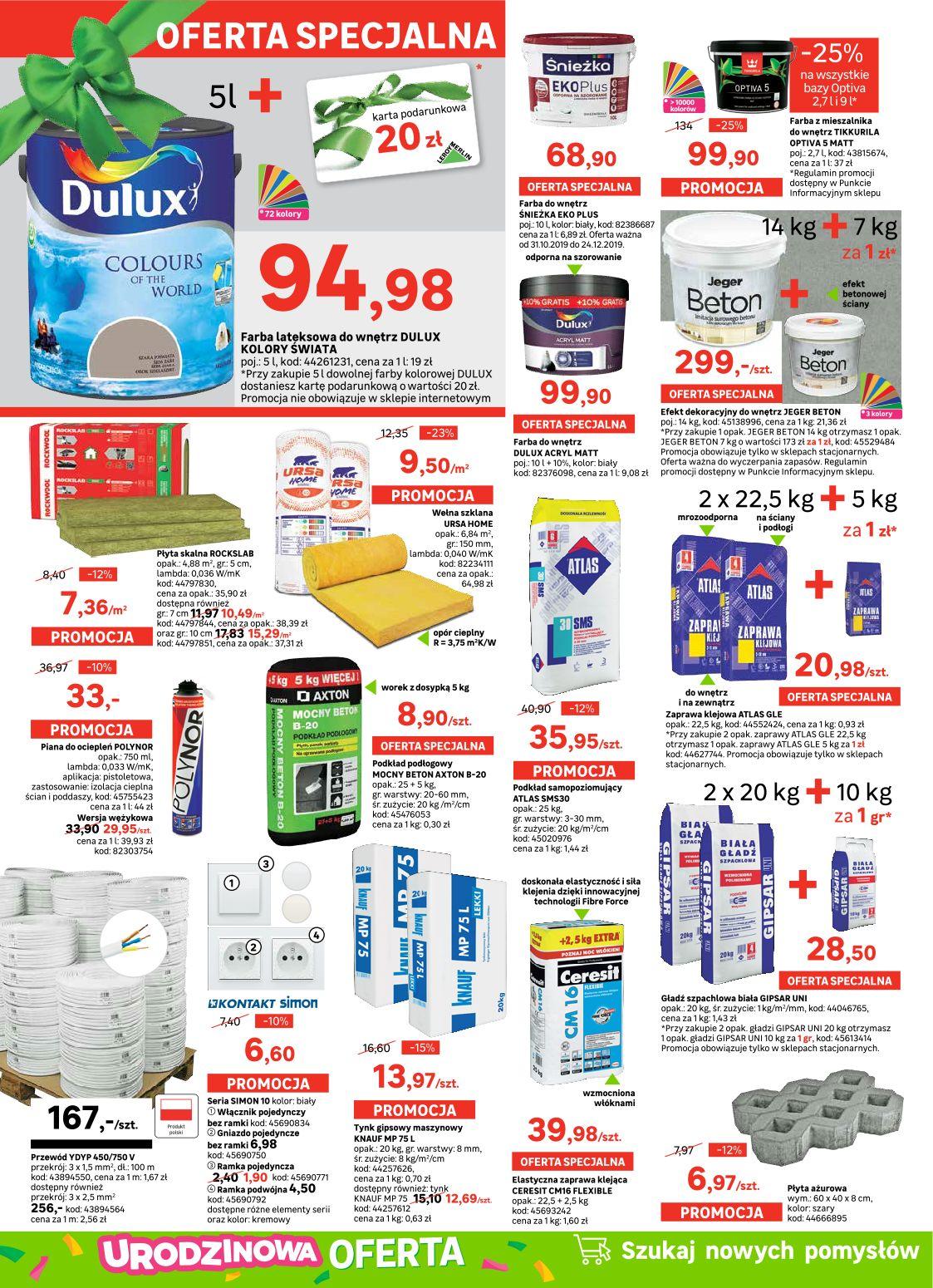 Gazetka promocyjna Leroy Merlin do 19/11/2019 str.6