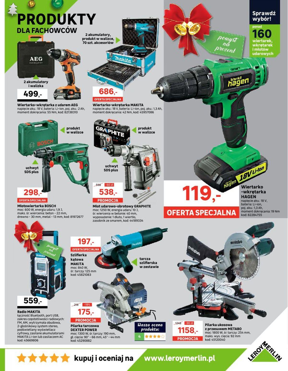 Gazetka promocyjna Leroy Merlin do 24/12/2019 str.21