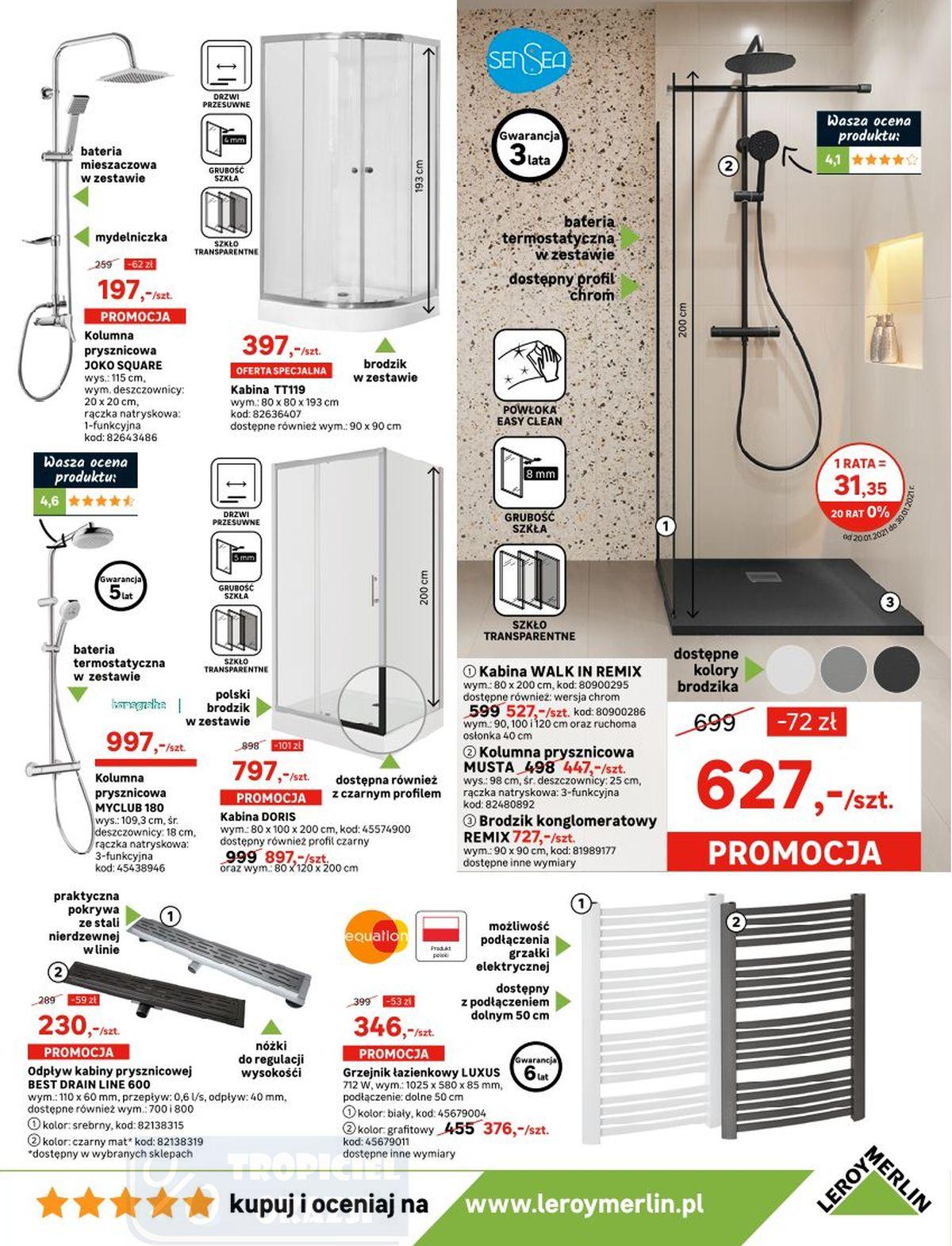 Gazetka promocyjna Leroy Merlin do 09/02/2021 str.17