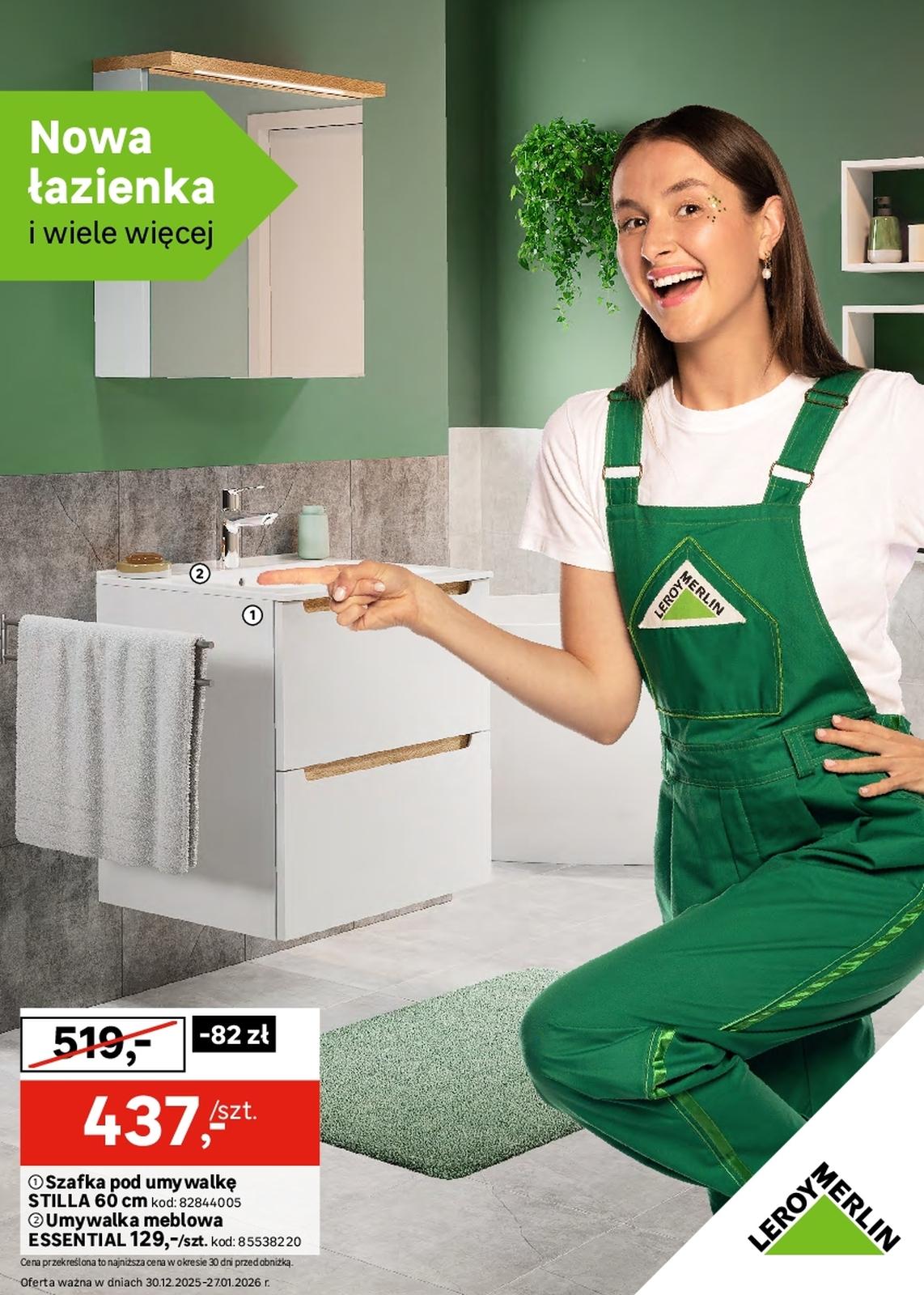 Gazetka promocyjna Leroy Merlin do 27/01/2026 str.1