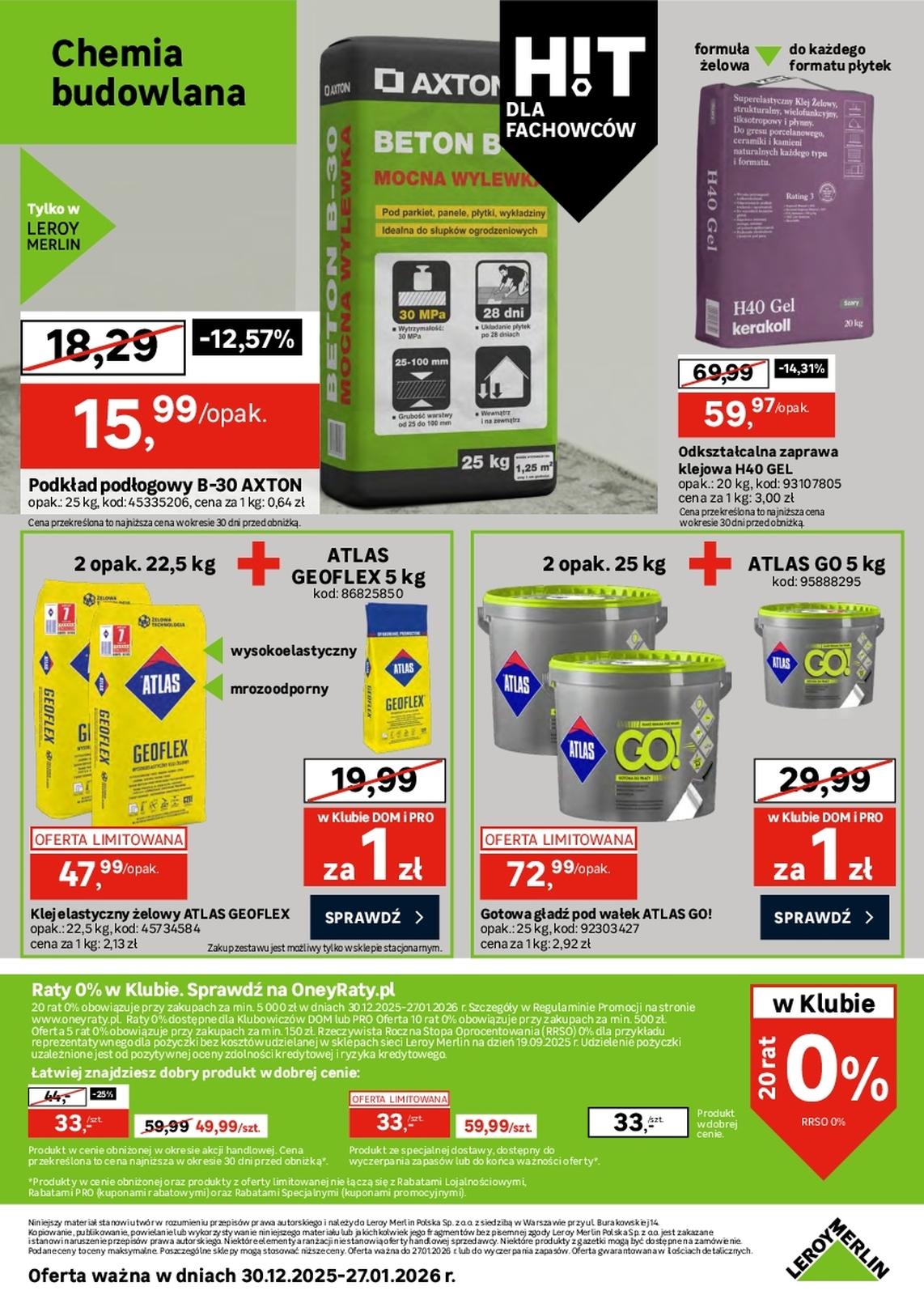 Gazetka promocyjna Leroy Merlin do 27/01/2026 str.30