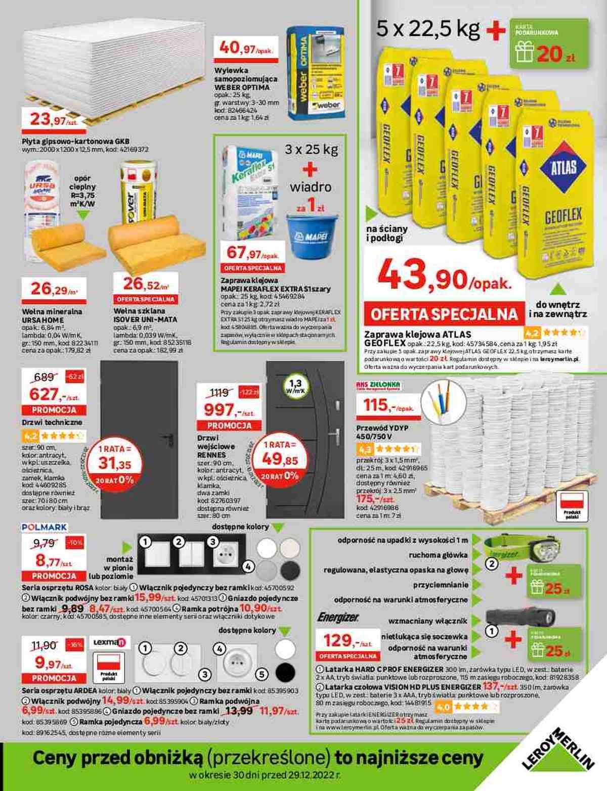 Gazetka promocyjna Leroy Merlin do 17/01/2023 str.15