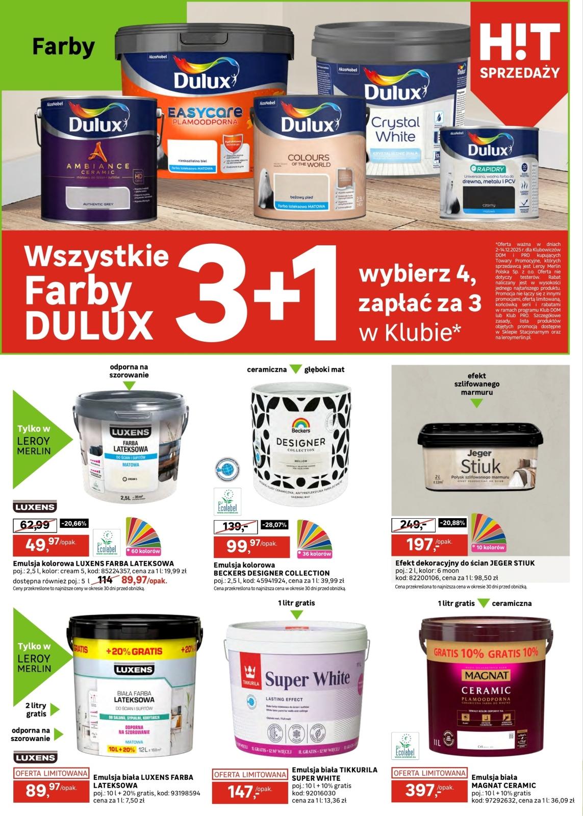 Gazetka promocyjna Leroy Merlin do 26/12/2025 str.32
